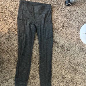 Gray Align leggings with pockets
